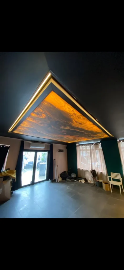 plafond tendu design